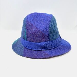 Acoca Collection Ireland Wool Plaid Hat 7.5"‎